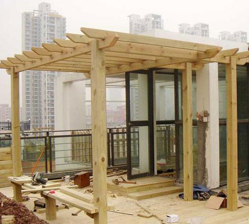 加工建筑木方工程案例